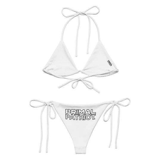 String Bikini - White Primal