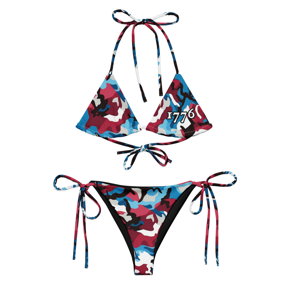 String Bikini - Old Glory Camo