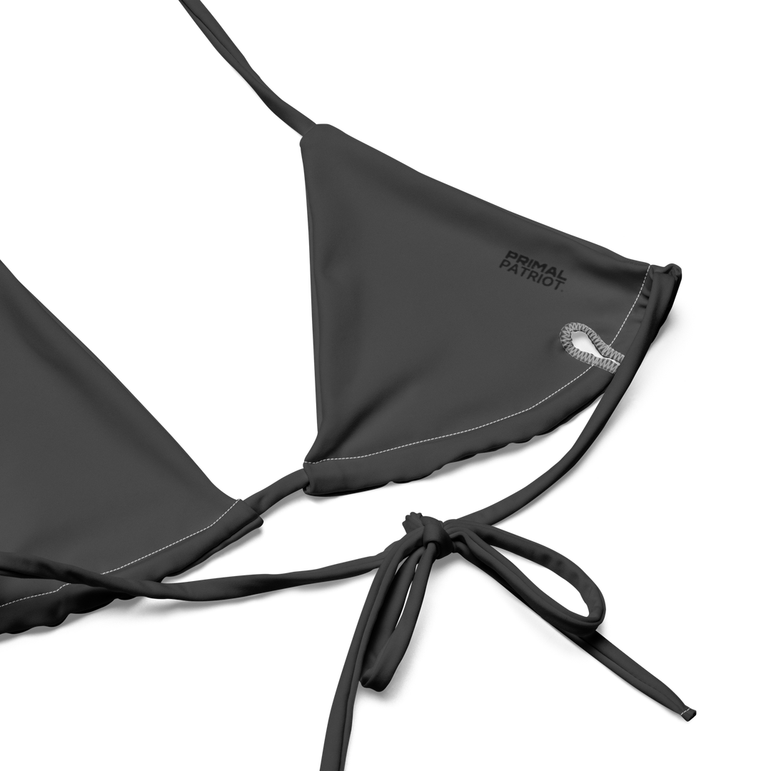 String Bikini - Gray Primal