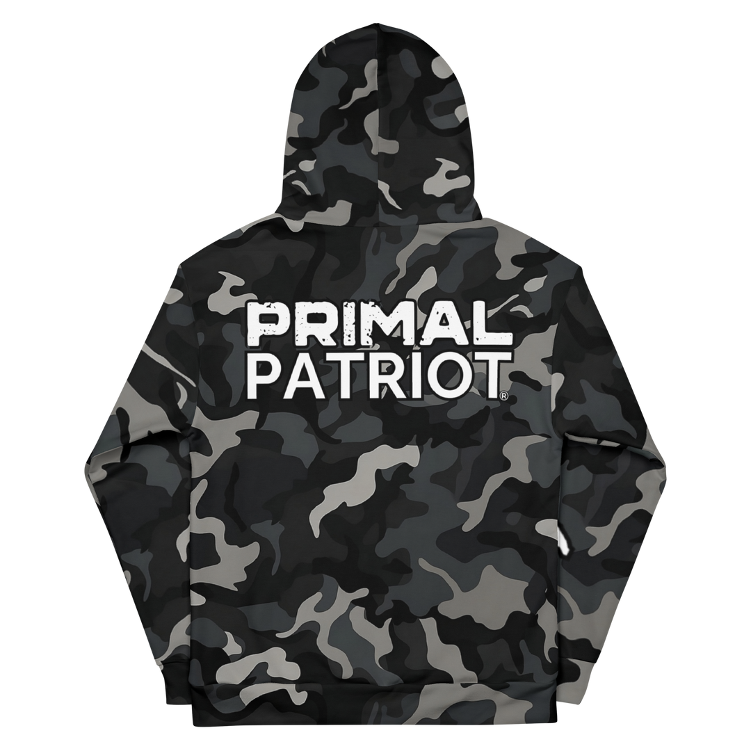 Men's Hoodie - Night Camo