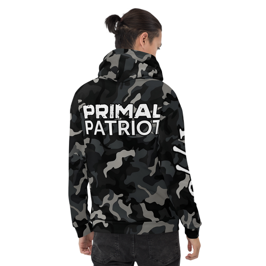 Men's Hoodie - Night Camo