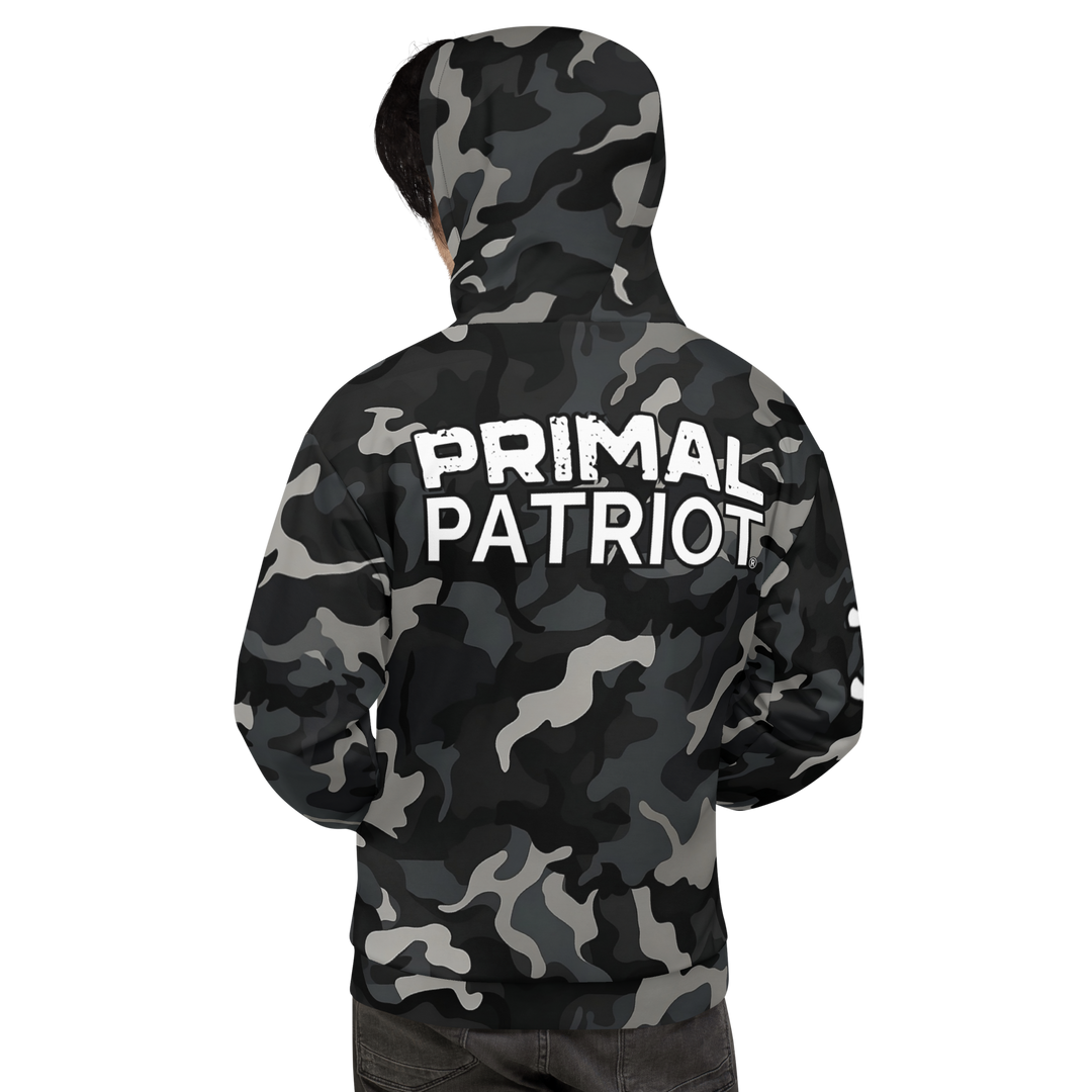 Men's Hoodie - Night Camo