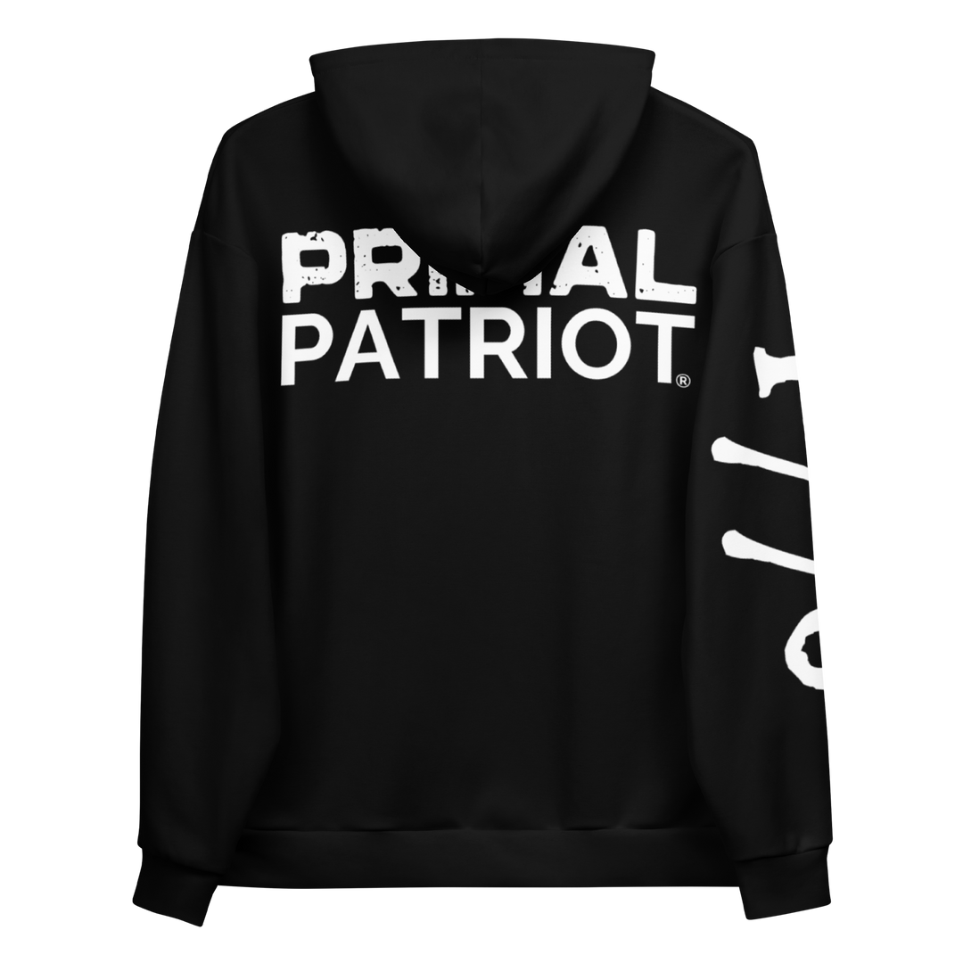 Men's Hoodie - Black Primal