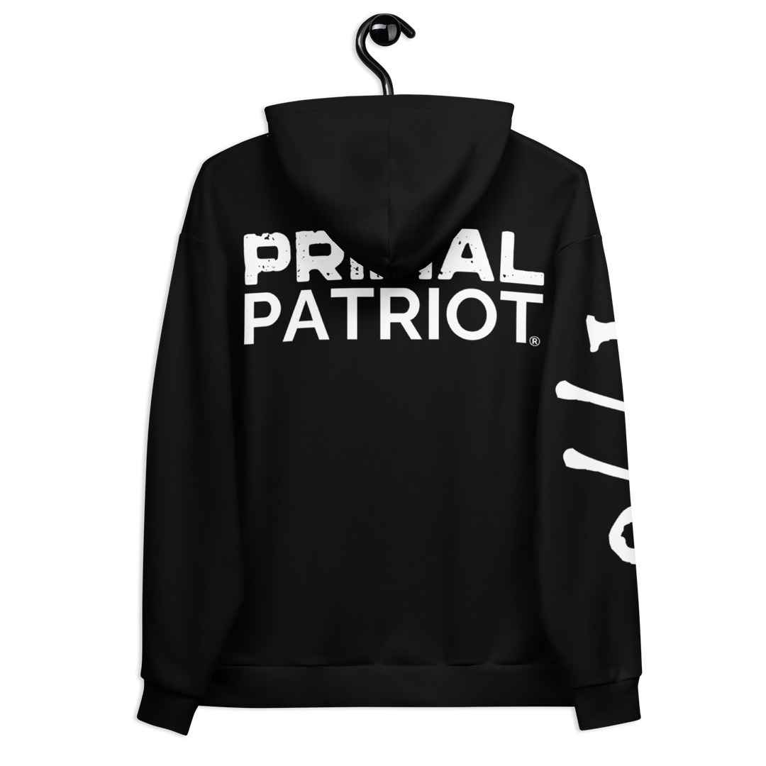 Men's Hoodie - Black Primal