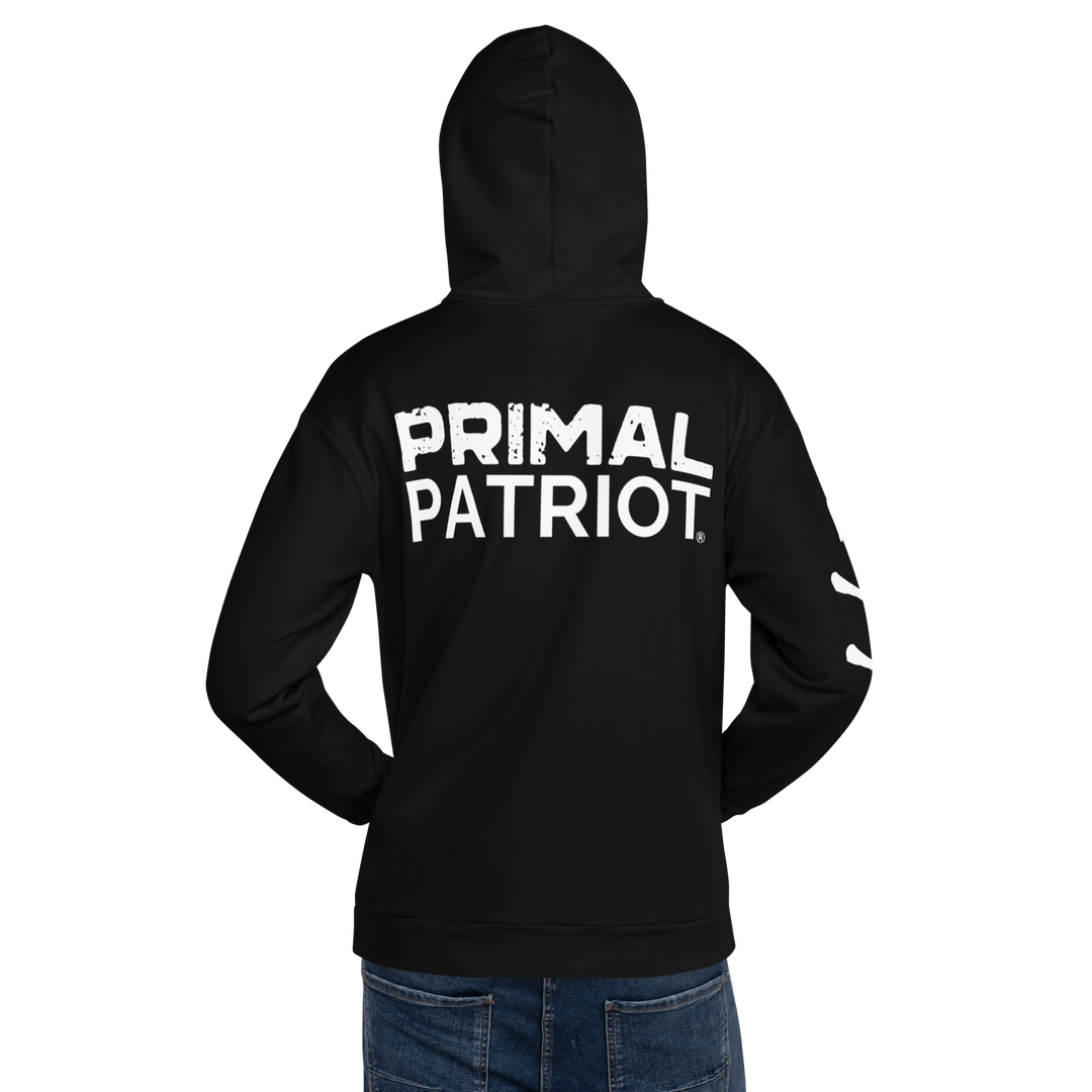 Men's Hoodie - Black Primal