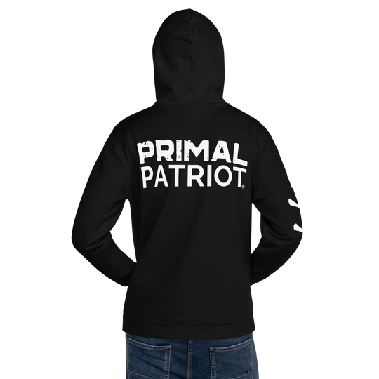 Men's Hoodie - Black Primal