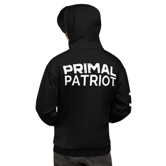 Men's Hoodie - Black Primal