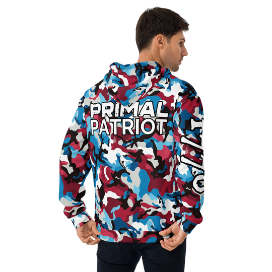 Men's Hoodie - Old Glory Camo