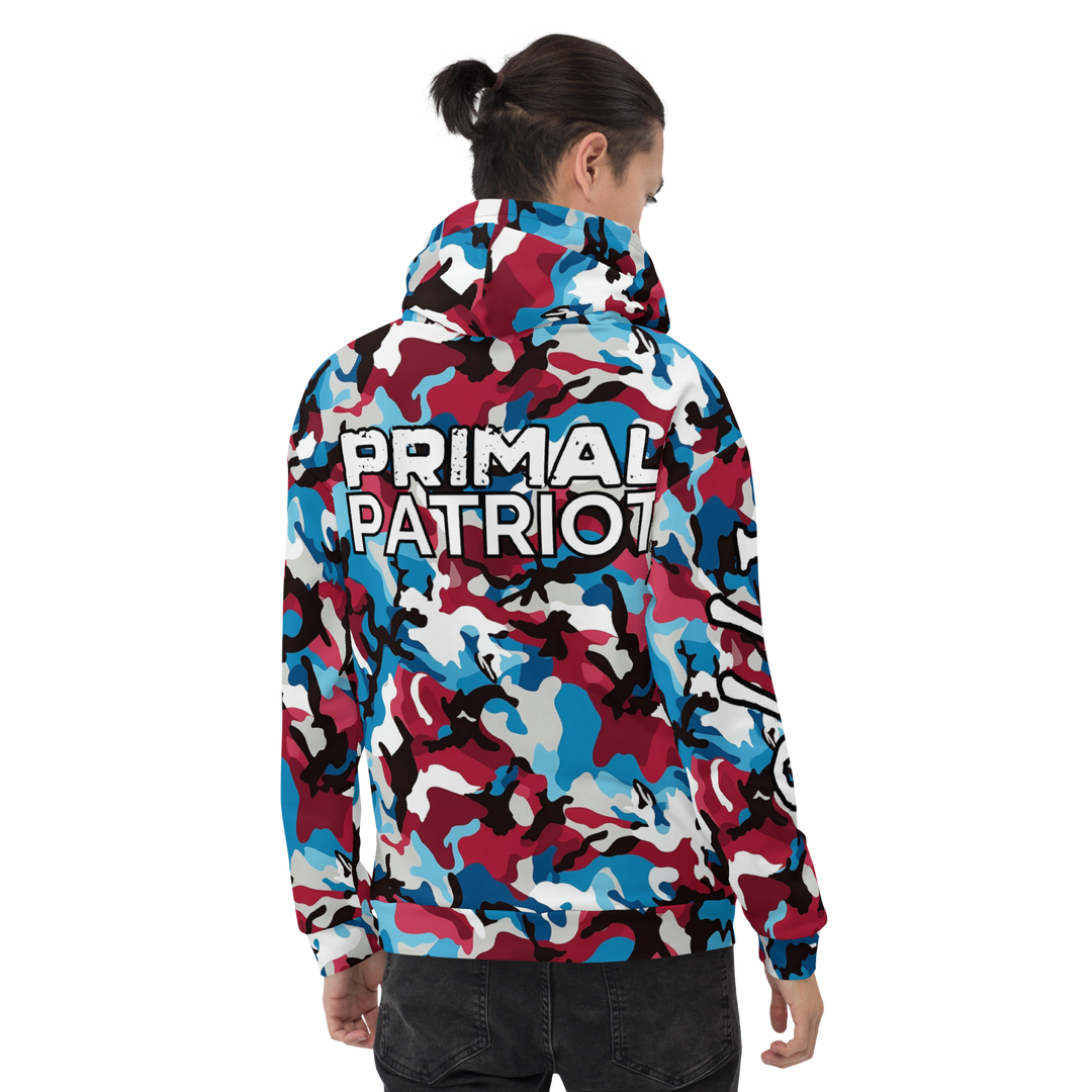 Men's Hoodie - Old Glory Camo