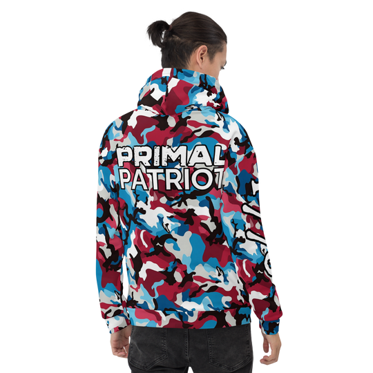 Men's Hoodie - Old Glory Camo