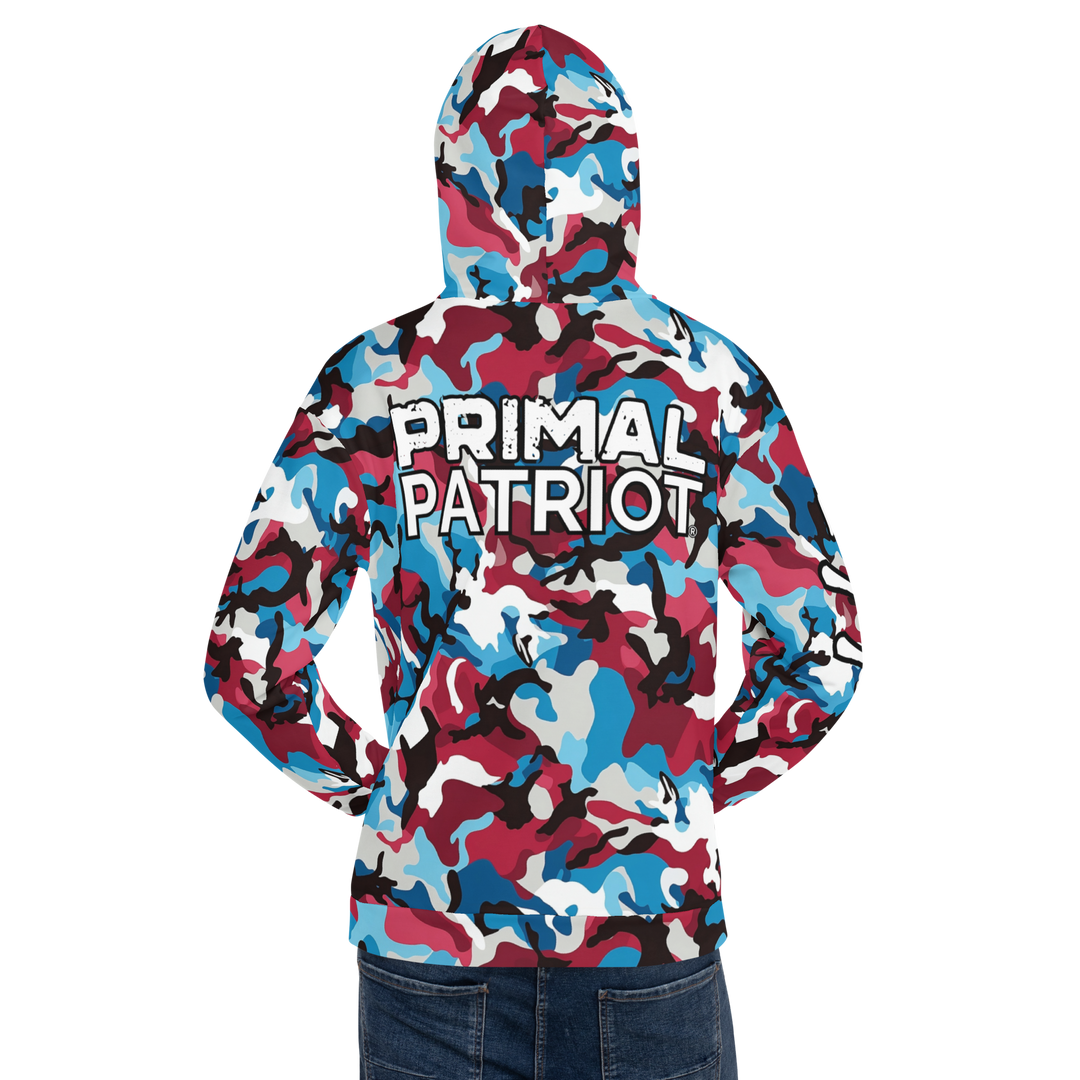 Men's Hoodie - Old Glory Camo