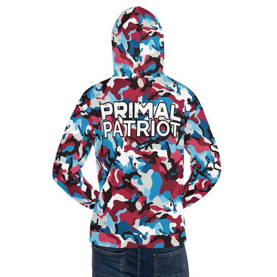 Men's Hoodie - Old Glory Camo