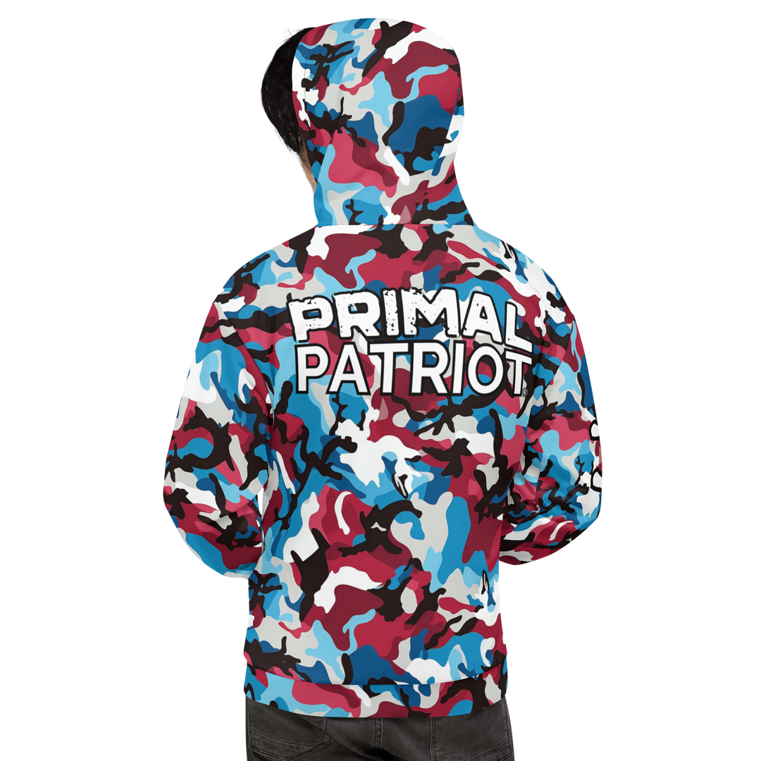 Men's Hoodie - Old Glory Camo