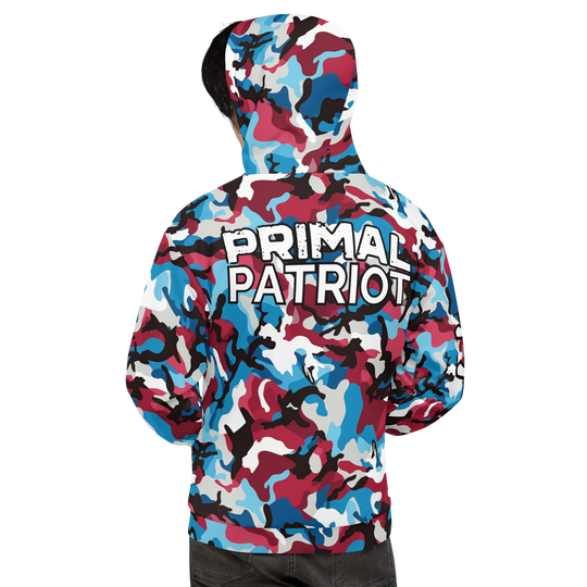 Men's Hoodie - Old Glory Camo