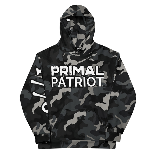 Men's Hoodie - Night Camo