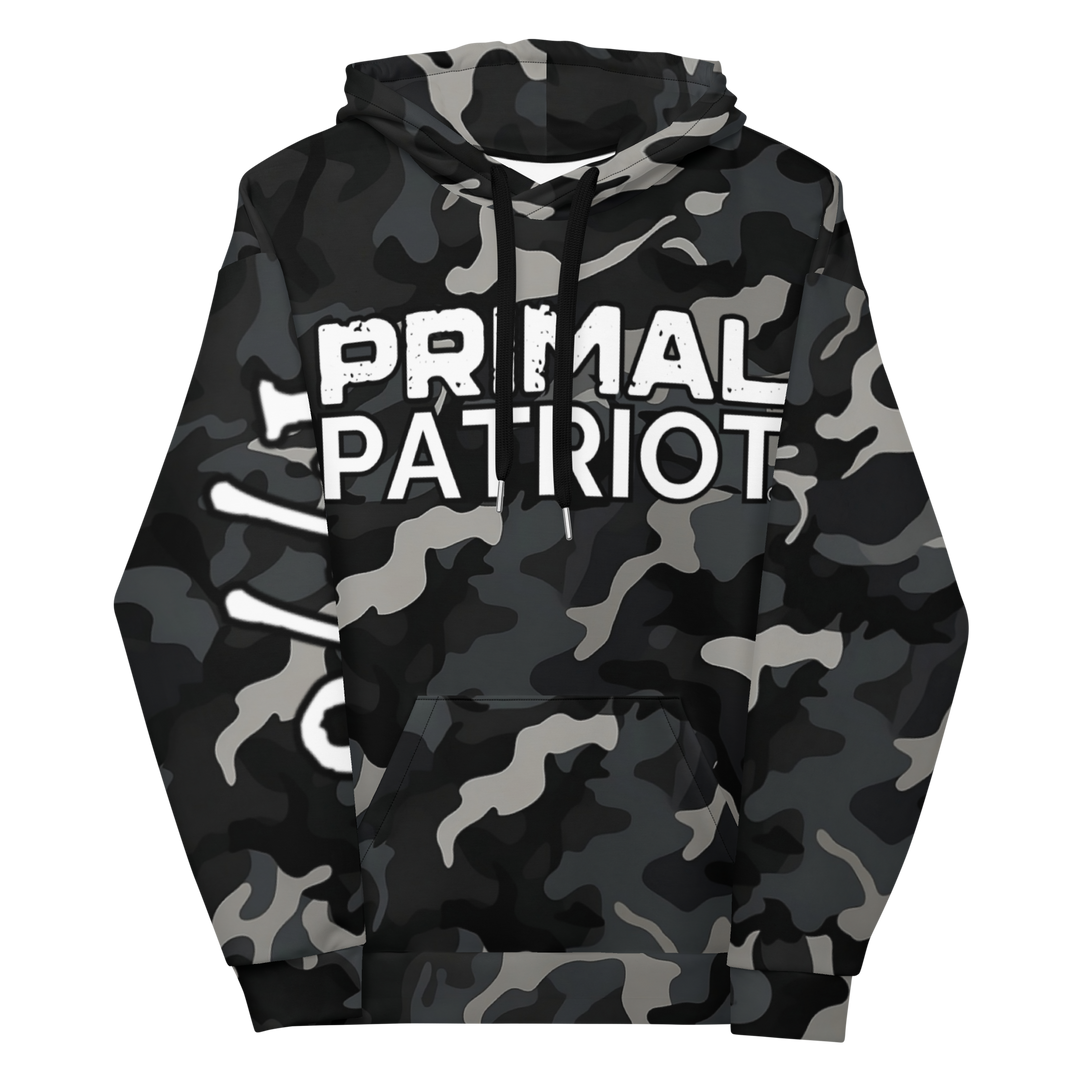 Men's Hoodie - Night Camo