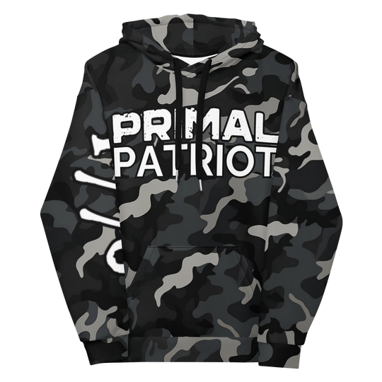 Men's Hoodie - Night Camo