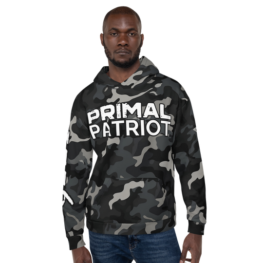 Men's Hoodie - Night Camo