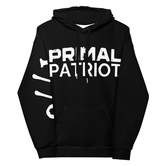 Men's Hoodie - Black Primal