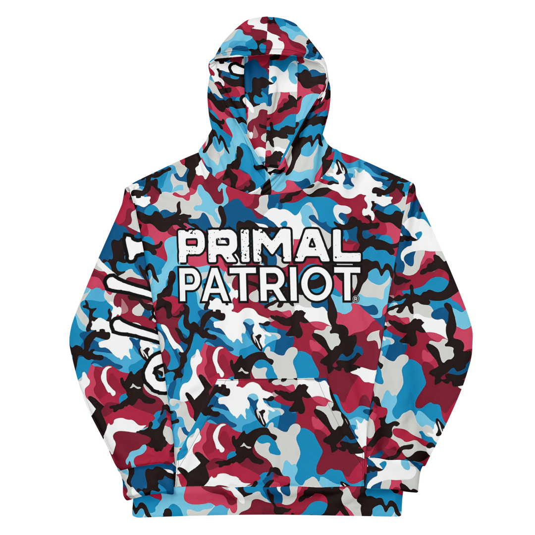 Men's Hoodie - Old Glory Camo