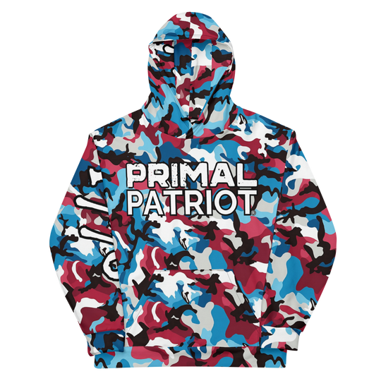 Men's Hoodie - Old Glory Camo