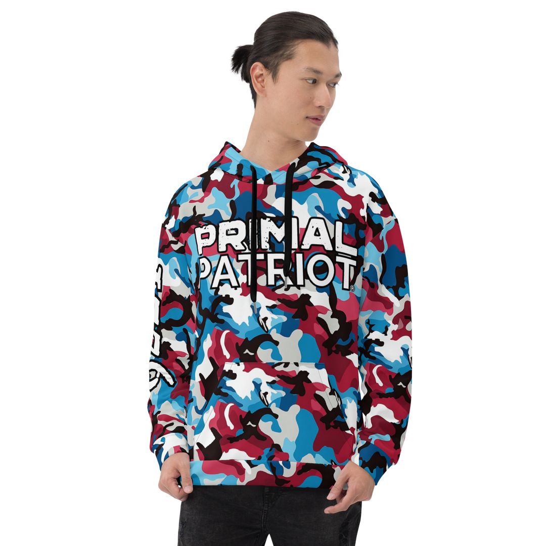 Men's Hoodie - Old Glory Camo