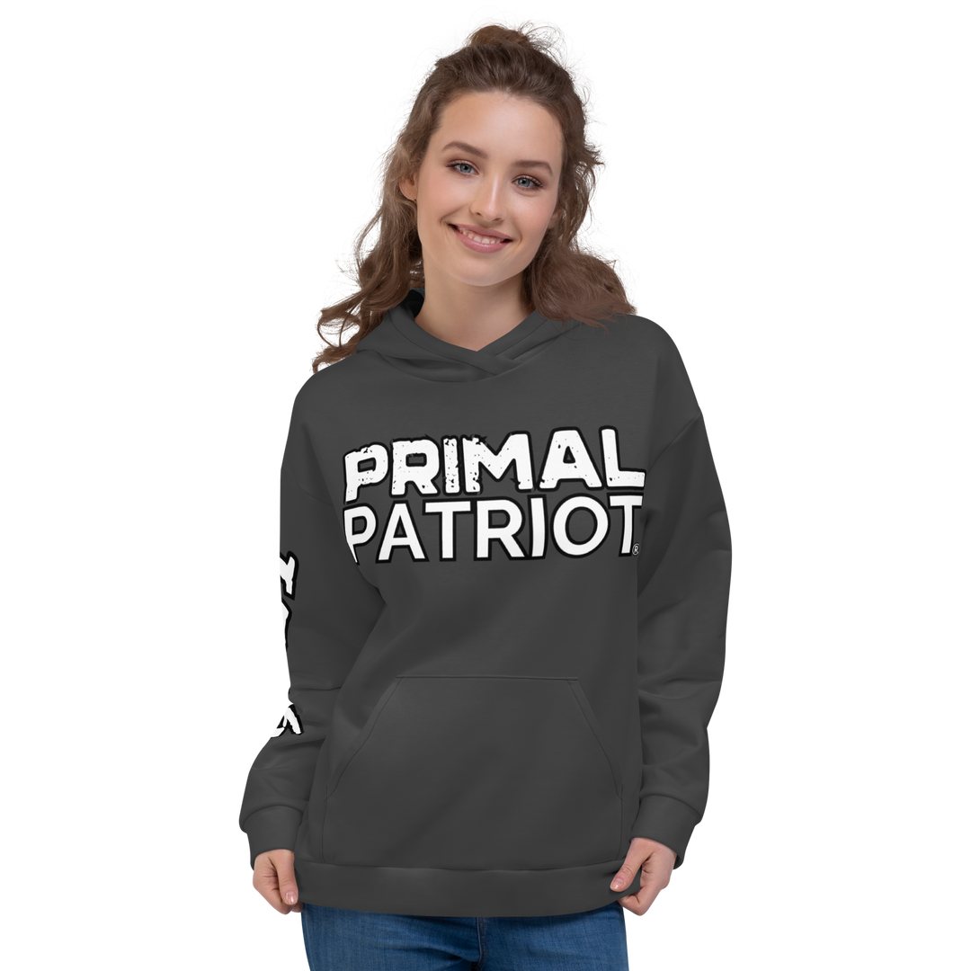 Women's Hoodie - Gray Primal