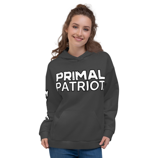 Women's Hoodie - Gray Primal