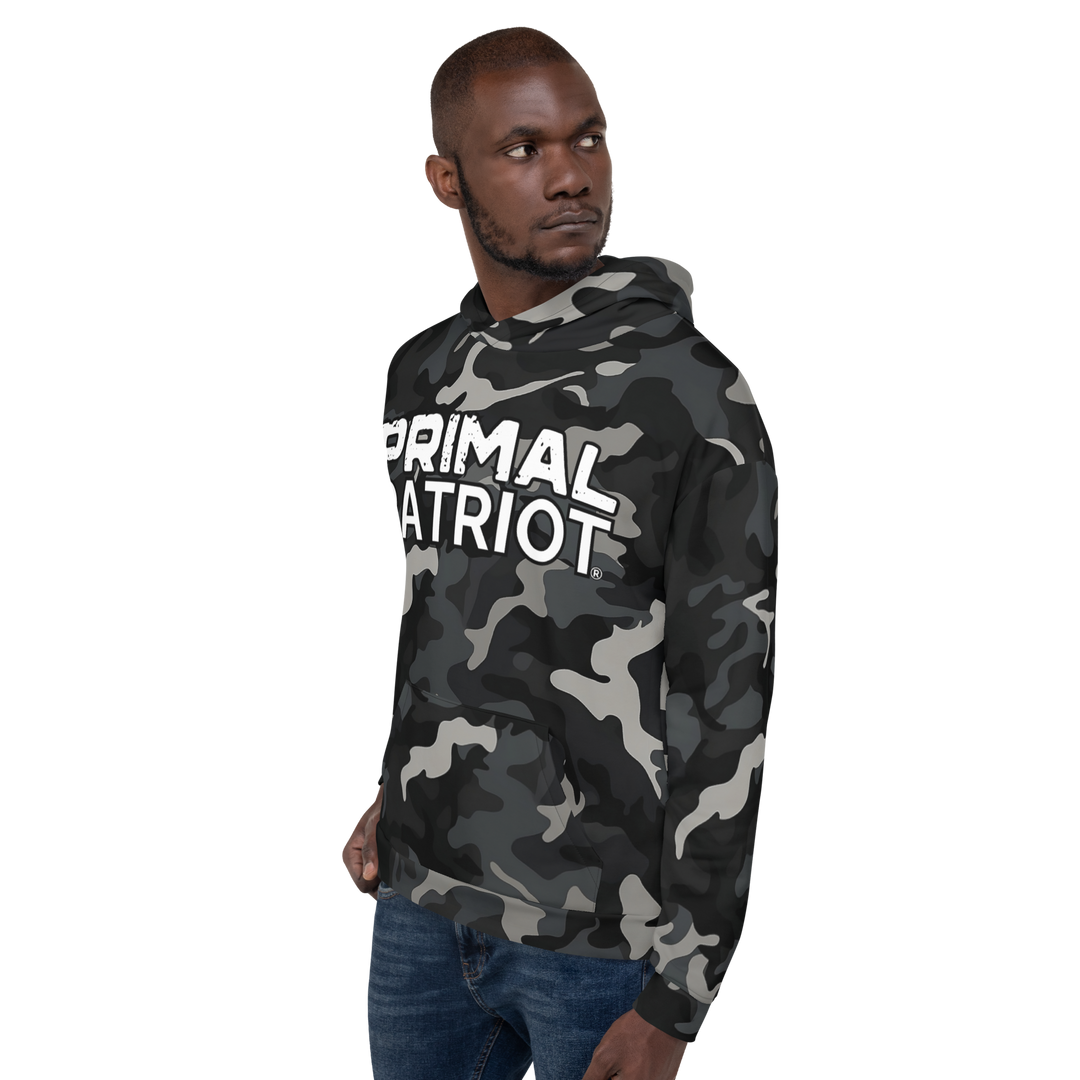 Men's Hoodie - Night Camo