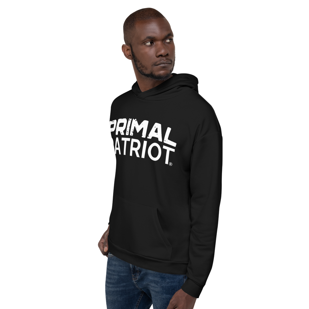 Men's Hoodie - Black Primal