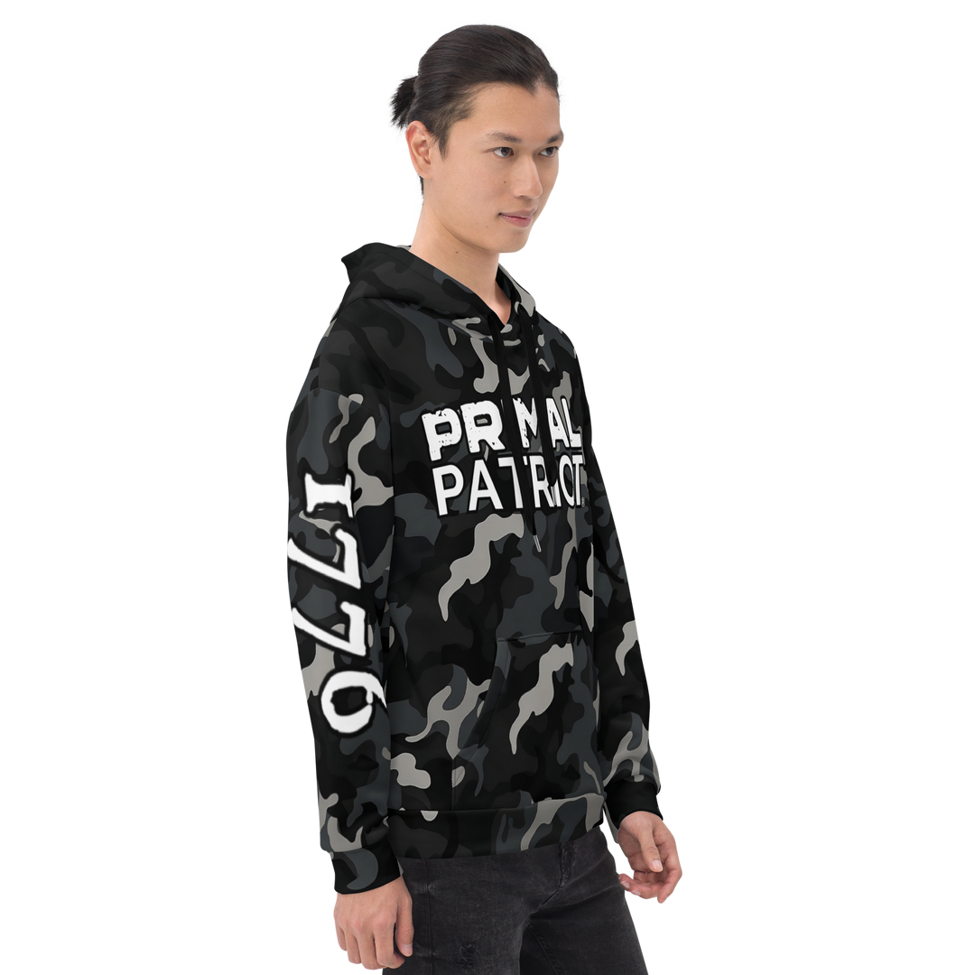 Men's Hoodie - Night Camo