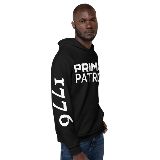 Men's Hoodie - Black Primal