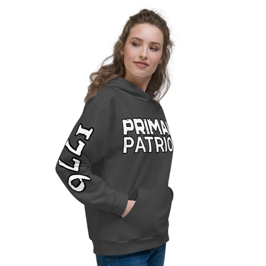 Women's Hoodie - Gray Primal