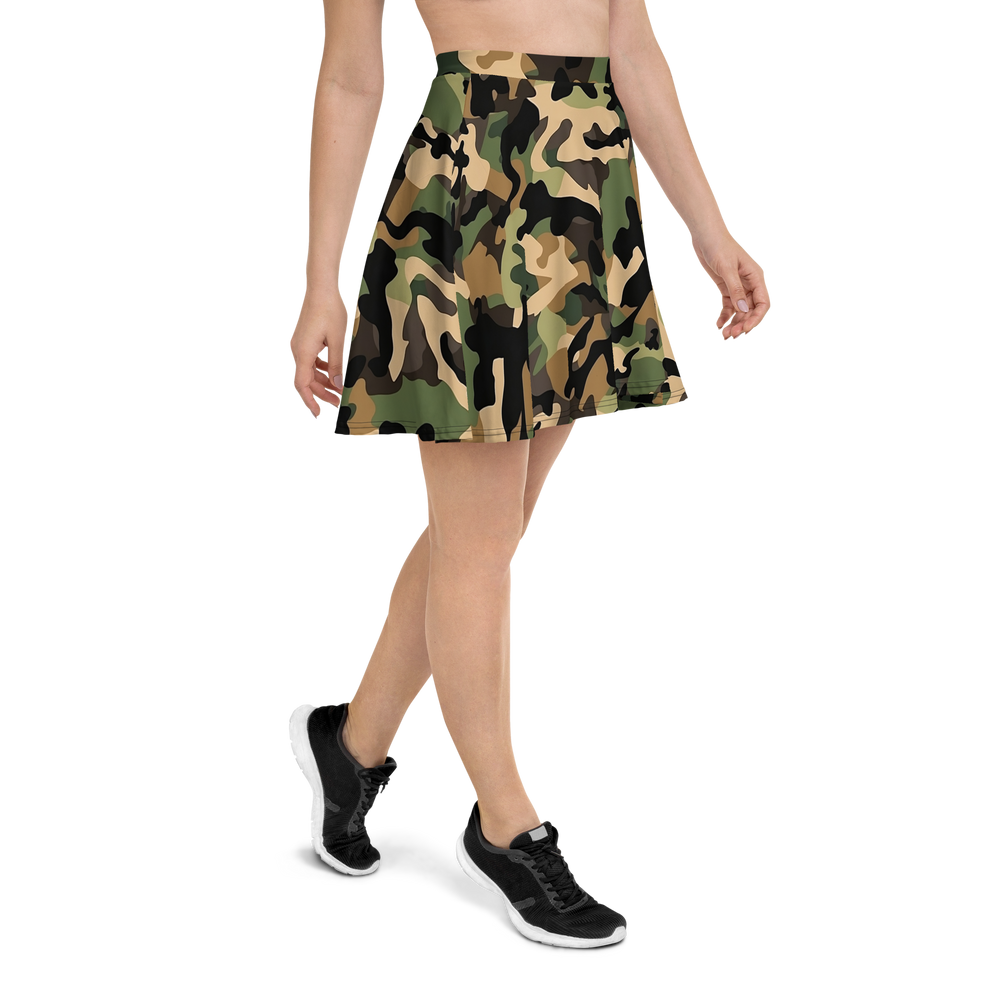 Skater Skirt - Woodlands Camo