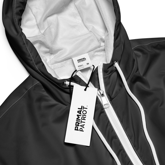 Cropped Windbreaker - Gray Primal