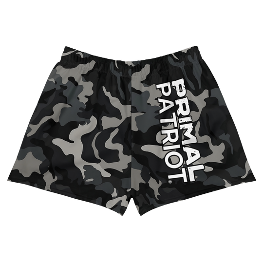 Recycled Athletic Shorts - Night Camo