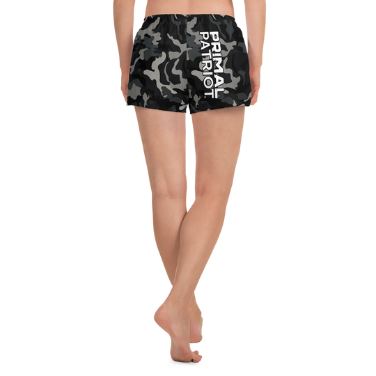 Recycled Athletic Shorts - Night Camo