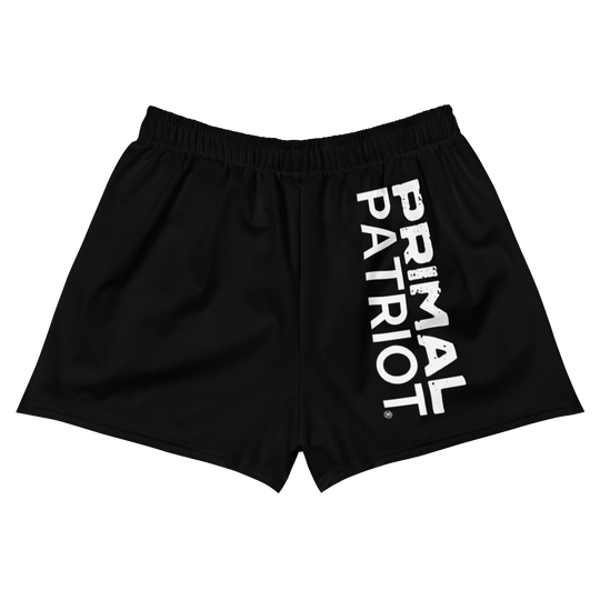 Recycled Athletic Shorts - Black Primal