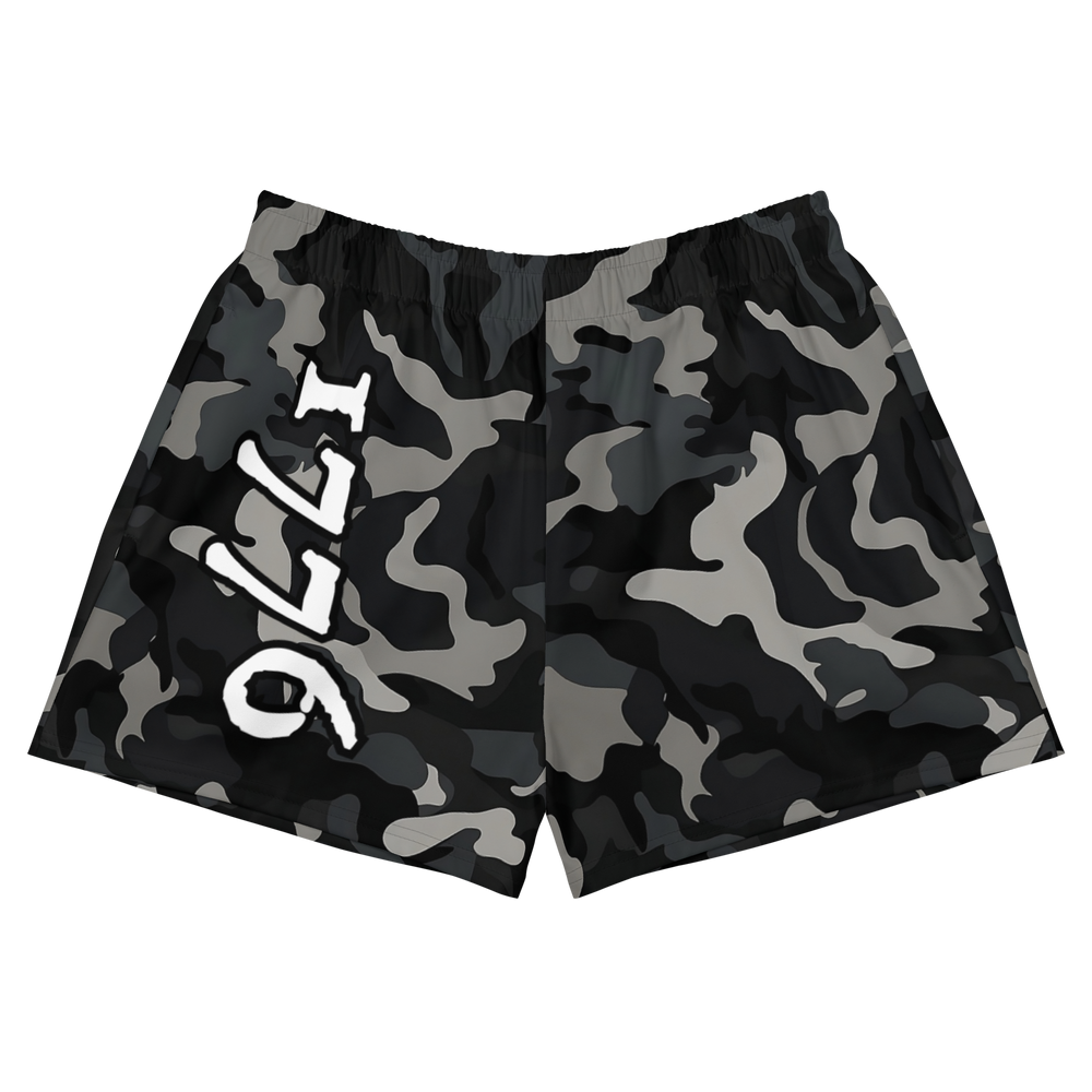 Recycled Athletic Shorts - Night Camo