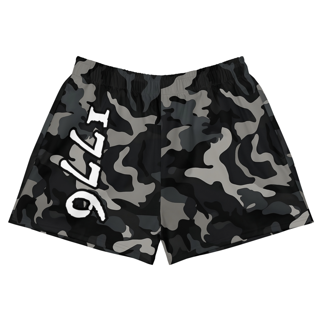 Recycled Athletic Shorts - Night Camo