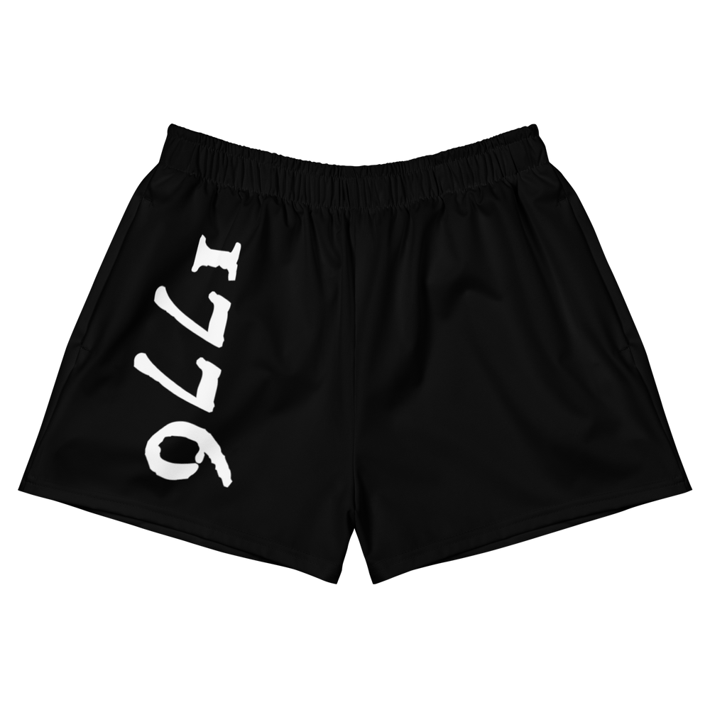 Recycled Athletic Shorts - Black Primal