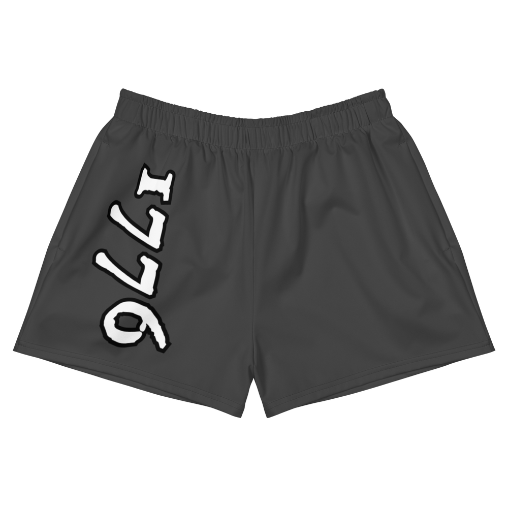 Recycled Athletic Shorts - Gray Primal