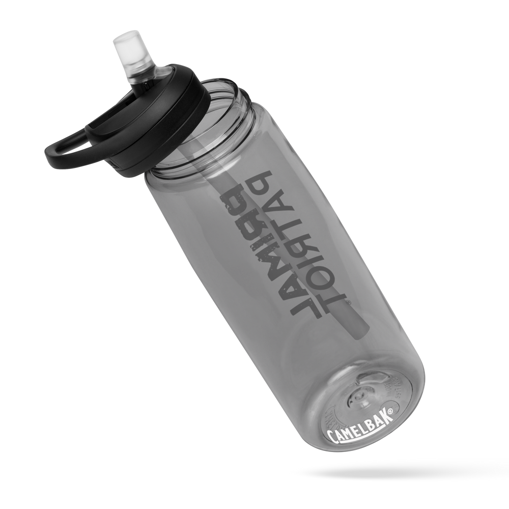 Sports Water Bottle - Gray Primal