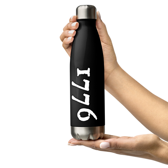 Stainless Steel Water Bottle - White Primal