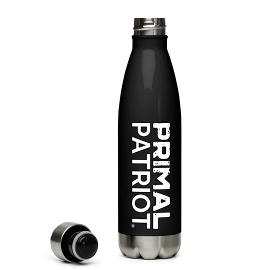 Stainless Steel Water Bottle - White Primal