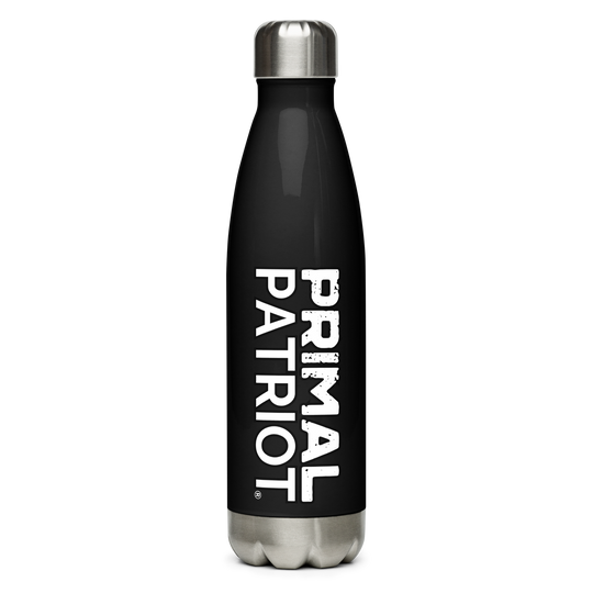 Stainless Steel Water Bottle - White Primal