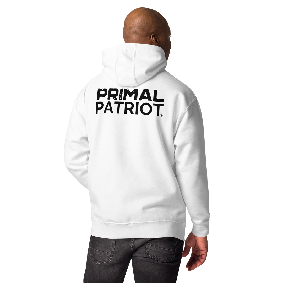 Men's Hoodie - Primal White