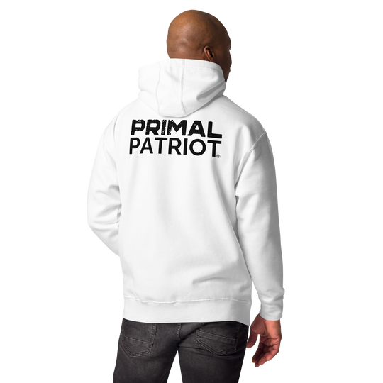 Men's Hoodie - Primal White