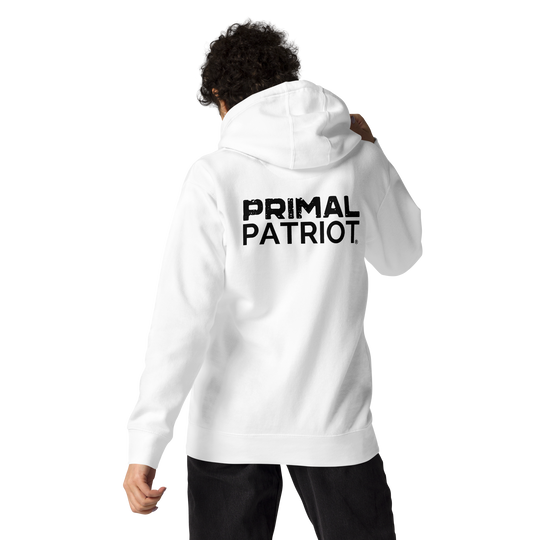 Men's Hoodie - Primal White