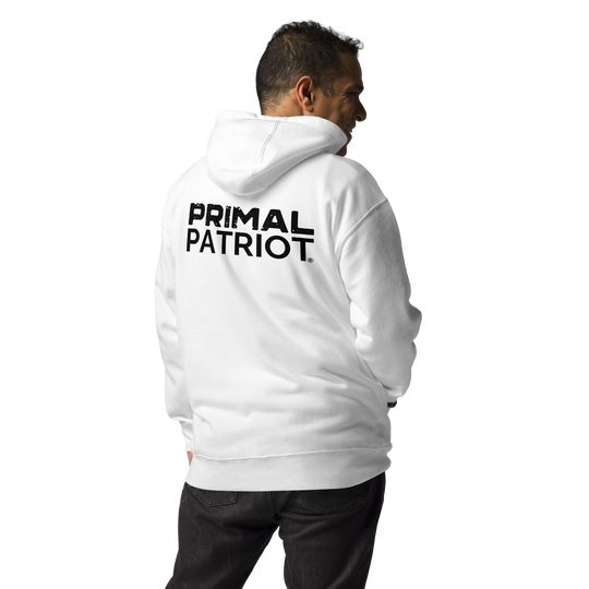 Men's Hoodie - Primal White